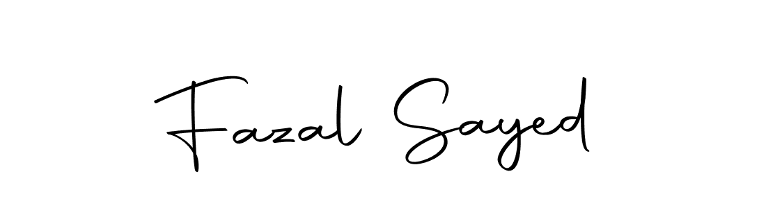 Also we have Fazal Sayed name is the best signature style. Create professional handwritten signature collection using Autography-DOLnW autograph style. Fazal Sayed signature style 10 images and pictures png