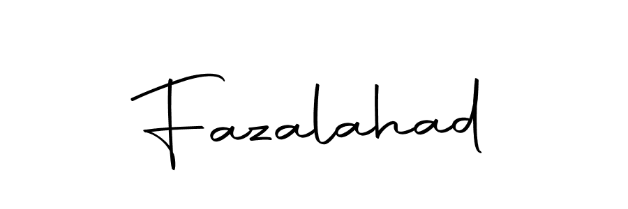 Also we have Fazalahad name is the best signature style. Create professional handwritten signature collection using Autography-DOLnW autograph style. Fazalahad signature style 10 images and pictures png