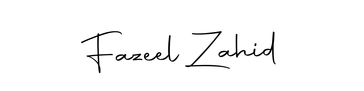 Also we have Fazeel Zahid name is the best signature style. Create professional handwritten signature collection using Autography-DOLnW autograph style. Fazeel Zahid signature style 10 images and pictures png