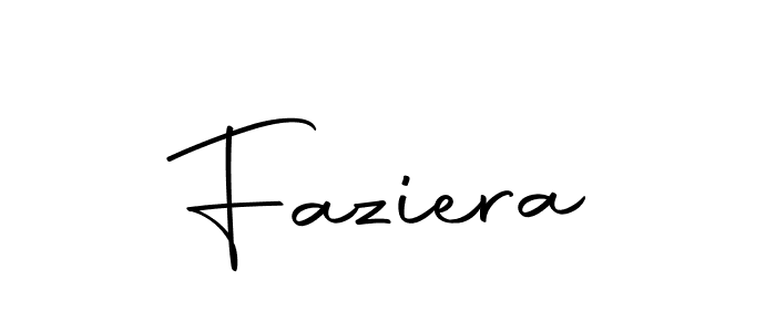 Make a beautiful signature design for name Faziera. Use this online signature maker to create a handwritten signature for free. Faziera signature style 10 images and pictures png