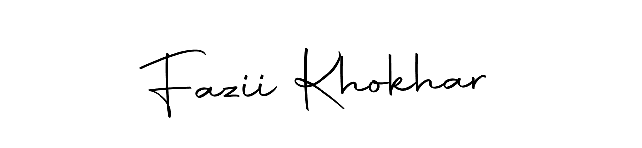You should practise on your own different ways (Autography-DOLnW) to write your name (Fazii Khokhar) in signature. don't let someone else do it for you. Fazii Khokhar signature style 10 images and pictures png