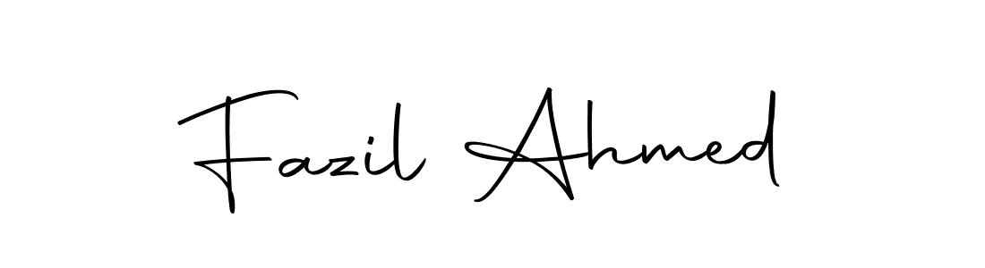 Similarly Autography-DOLnW is the best handwritten signature design. Signature creator online .You can use it as an online autograph creator for name Fazil Ahmed. Fazil Ahmed signature style 10 images and pictures png