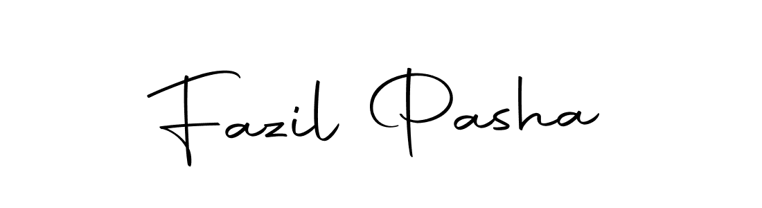 Design your own signature with our free online signature maker. With this signature software, you can create a handwritten (Autography-DOLnW) signature for name Fazil Pasha. Fazil Pasha signature style 10 images and pictures png
