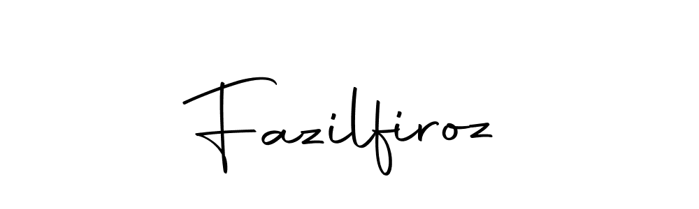 How to make Fazilfiroz signature? Autography-DOLnW is a professional autograph style. Create handwritten signature for Fazilfiroz name. Fazilfiroz signature style 10 images and pictures png