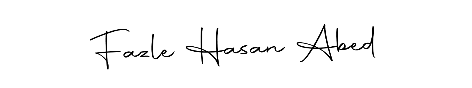 Design your own signature with our free online signature maker. With this signature software, you can create a handwritten (Autography-DOLnW) signature for name Fazle Hasan Abed. Fazle Hasan Abed signature style 10 images and pictures png