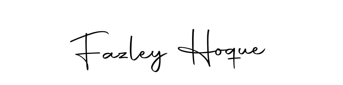 Make a beautiful signature design for name Fazley Hoque. Use this online signature maker to create a handwritten signature for free. Fazley Hoque signature style 10 images and pictures png