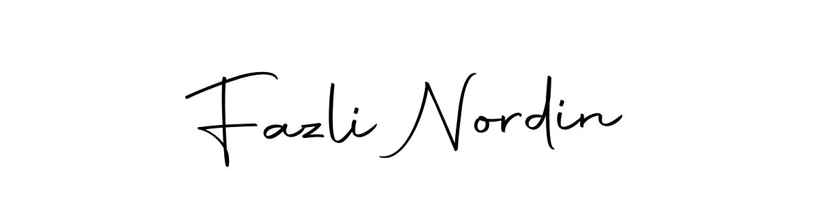 Here are the top 10 professional signature styles for the name Fazli Nordin. These are the best autograph styles you can use for your name. Fazli Nordin signature style 10 images and pictures png
