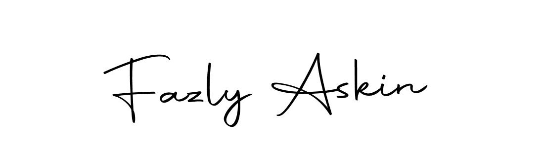 Make a short Fazly Askin signature style. Manage your documents anywhere anytime using Autography-DOLnW. Create and add eSignatures, submit forms, share and send files easily. Fazly Askin signature style 10 images and pictures png
