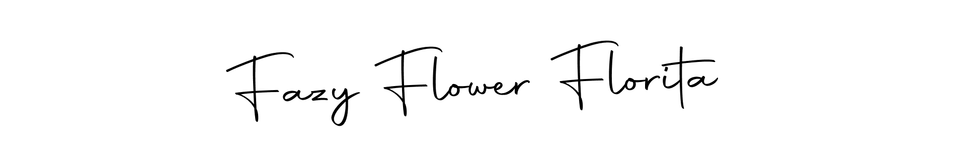 The best way (Autography-DOLnW) to make a short signature is to pick only two or three words in your name. The name Fazy Flower Florita include a total of six letters. For converting this name. Fazy Flower Florita signature style 10 images and pictures png