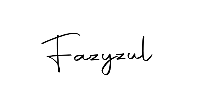 The best way (Autography-DOLnW) to make a short signature is to pick only two or three words in your name. The name Fazyzul include a total of six letters. For converting this name. Fazyzul signature style 10 images and pictures png
