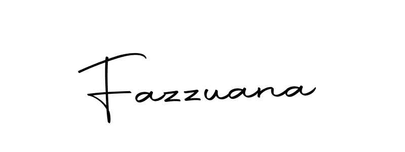 Use a signature maker to create a handwritten signature online. With this signature software, you can design (Autography-DOLnW) your own signature for name Fazzuana. Fazzuana signature style 10 images and pictures png