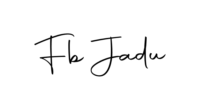 Use a signature maker to create a handwritten signature online. With this signature software, you can design (Autography-DOLnW) your own signature for name Fb Jadu. Fb Jadu signature style 10 images and pictures png