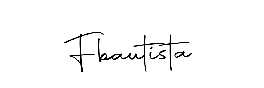 Create a beautiful signature design for name Fbautista. With this signature (Autography-DOLnW) fonts, you can make a handwritten signature for free. Fbautista signature style 10 images and pictures png
