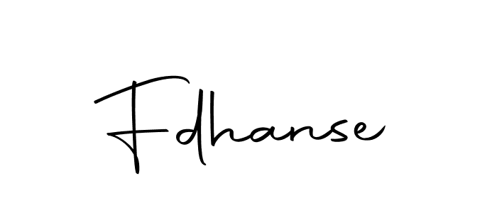 The best way (Autography-DOLnW) to make a short signature is to pick only two or three words in your name. The name Fdhanse include a total of six letters. For converting this name. Fdhanse signature style 10 images and pictures png