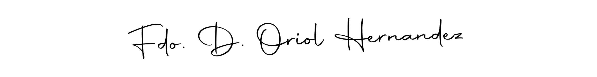 if you are searching for the best signature style for your name Fdo. D. Oriol Hernandez. so please give up your signature search. here we have designed multiple signature styles  using Autography-DOLnW. Fdo. D. Oriol Hernandez signature style 10 images and pictures png