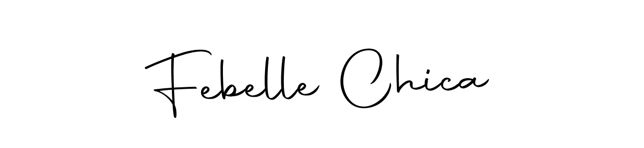 You can use this online signature creator to create a handwritten signature for the name Febelle Chica. This is the best online autograph maker. Febelle Chica signature style 10 images and pictures png