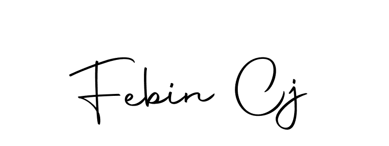 Here are the top 10 professional signature styles for the name Febin Cj. These are the best autograph styles you can use for your name. Febin Cj signature style 10 images and pictures png