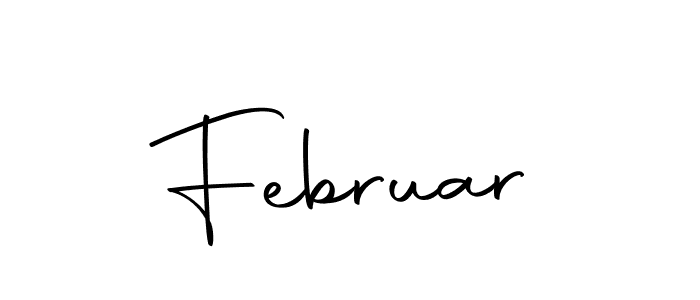 How to make Februar name signature. Use Autography-DOLnW style for creating short signs online. This is the latest handwritten sign. Februar signature style 10 images and pictures png