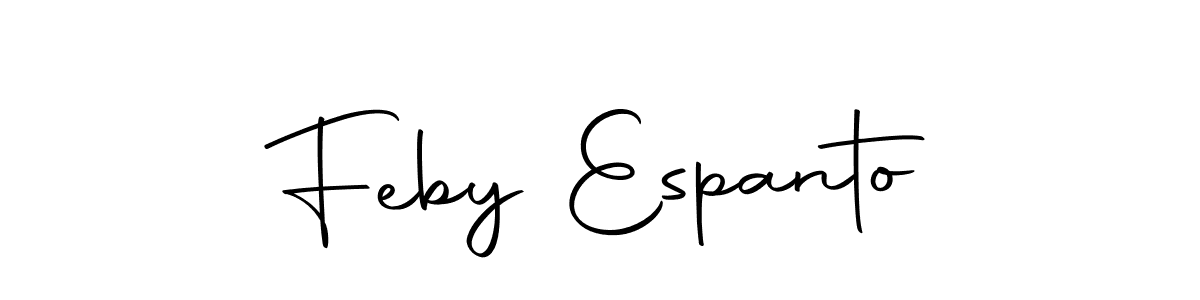 if you are searching for the best signature style for your name Feby Espanto. so please give up your signature search. here we have designed multiple signature styles  using Autography-DOLnW. Feby Espanto signature style 10 images and pictures png