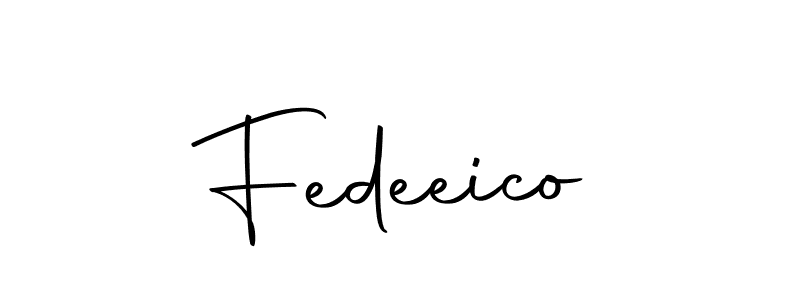 Make a beautiful signature design for name Fedeeico. With this signature (Autography-DOLnW) style, you can create a handwritten signature for free. Fedeeico signature style 10 images and pictures png