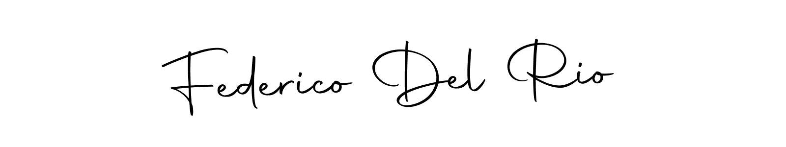 Also we have Federico Del Rio name is the best signature style. Create professional handwritten signature collection using Autography-DOLnW autograph style. Federico Del Rio signature style 10 images and pictures png