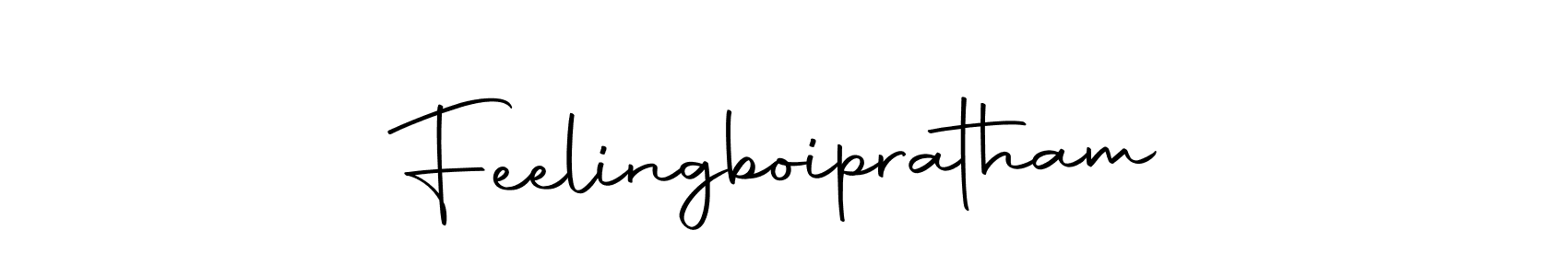 Also we have Feelingboipratham name is the best signature style. Create professional handwritten signature collection using Autography-DOLnW autograph style. Feelingboipratham signature style 10 images and pictures png