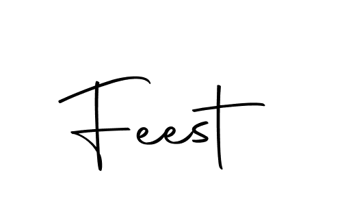 You should practise on your own different ways (Autography-DOLnW) to write your name (Feest) in signature. don't let someone else do it for you. Feest signature style 10 images and pictures png