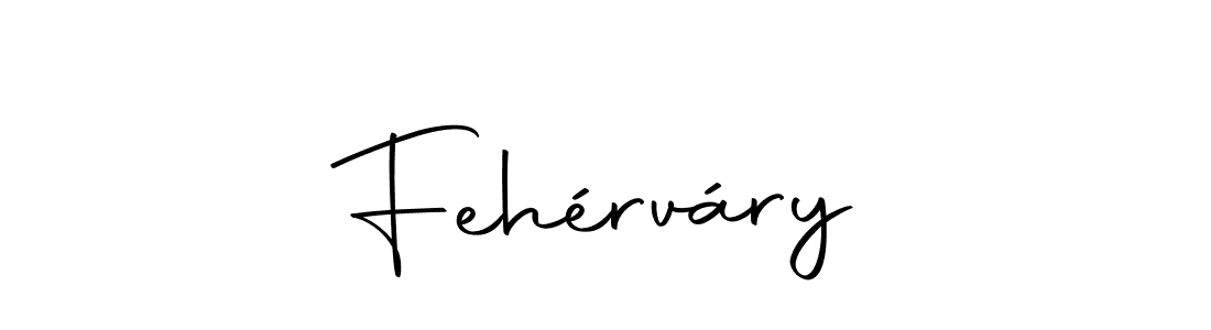 Fehérváry stylish signature style. Best Handwritten Sign (Autography-DOLnW) for my name. Handwritten Signature Collection Ideas for my name Fehérváry. Fehérváry signature style 10 images and pictures png