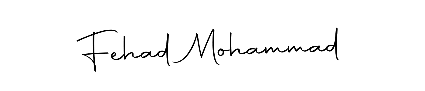 It looks lik you need a new signature style for name Fehad Mohammad. Design unique handwritten (Autography-DOLnW) signature with our free signature maker in just a few clicks. Fehad Mohammad signature style 10 images and pictures png