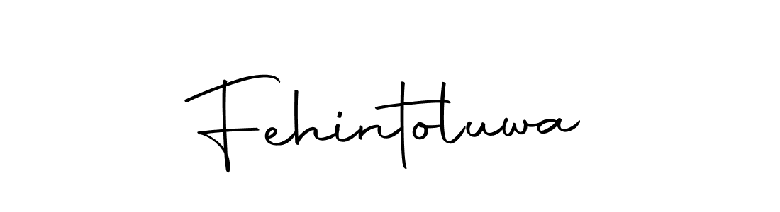 Design your own signature with our free online signature maker. With this signature software, you can create a handwritten (Autography-DOLnW) signature for name Fehintoluwa. Fehintoluwa signature style 10 images and pictures png