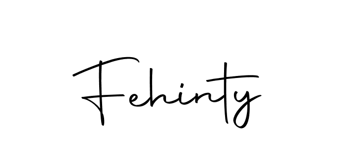 Design your own signature with our free online signature maker. With this signature software, you can create a handwritten (Autography-DOLnW) signature for name Fehinty. Fehinty signature style 10 images and pictures png