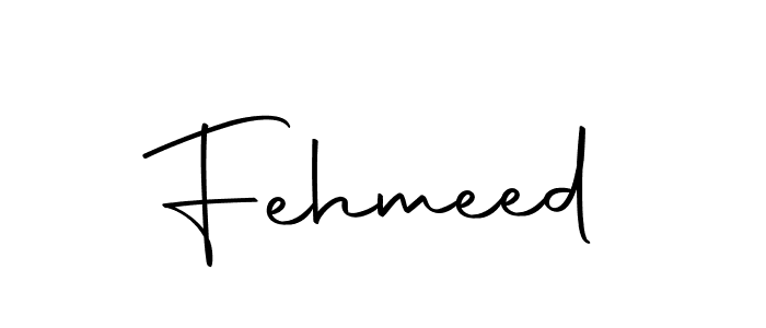How to make Fehmeed signature? Autography-DOLnW is a professional autograph style. Create handwritten signature for Fehmeed name. Fehmeed signature style 10 images and pictures png