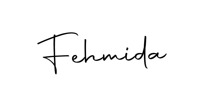 Fehmida stylish signature style. Best Handwritten Sign (Autography-DOLnW) for my name. Handwritten Signature Collection Ideas for my name Fehmida. Fehmida signature style 10 images and pictures png