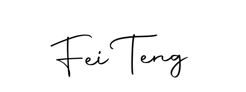 Fei Teng stylish signature style. Best Handwritten Sign (Autography-DOLnW) for my name. Handwritten Signature Collection Ideas for my name Fei Teng. Fei Teng signature style 10 images and pictures png