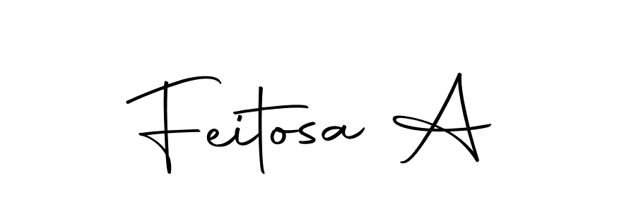 Make a beautiful signature design for name Feitosa A. With this signature (Autography-DOLnW) style, you can create a handwritten signature for free. Feitosa A signature style 10 images and pictures png