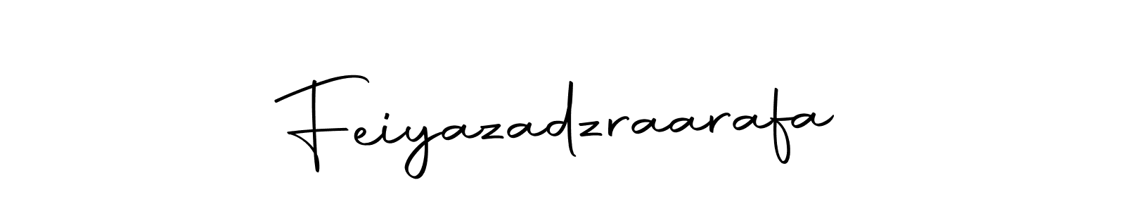 Make a beautiful signature design for name Feiyazadzraarafa. With this signature (Autography-DOLnW) style, you can create a handwritten signature for free. Feiyazadzraarafa signature style 10 images and pictures png