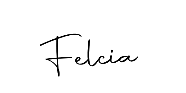 Felcia stylish signature style. Best Handwritten Sign (Autography-DOLnW) for my name. Handwritten Signature Collection Ideas for my name Felcia. Felcia signature style 10 images and pictures png