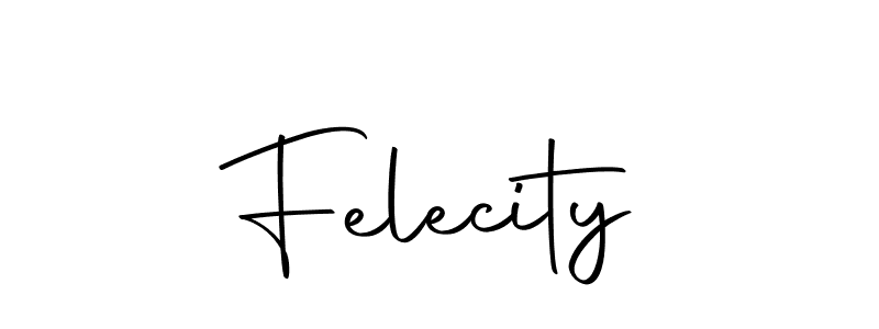 Use a signature maker to create a handwritten signature online. With this signature software, you can design (Autography-DOLnW) your own signature for name Felecity. Felecity signature style 10 images and pictures png