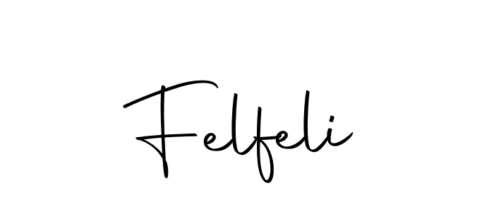 The best way (Autography-DOLnW) to make a short signature is to pick only two or three words in your name. The name Felfeli include a total of six letters. For converting this name. Felfeli signature style 10 images and pictures png