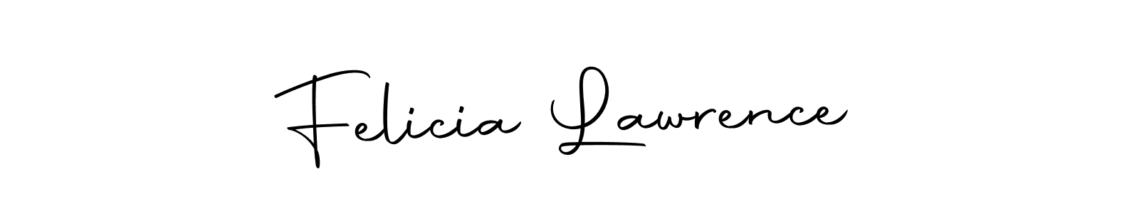How to make Felicia Lawrence signature? Autography-DOLnW is a professional autograph style. Create handwritten signature for Felicia Lawrence name. Felicia Lawrence signature style 10 images and pictures png