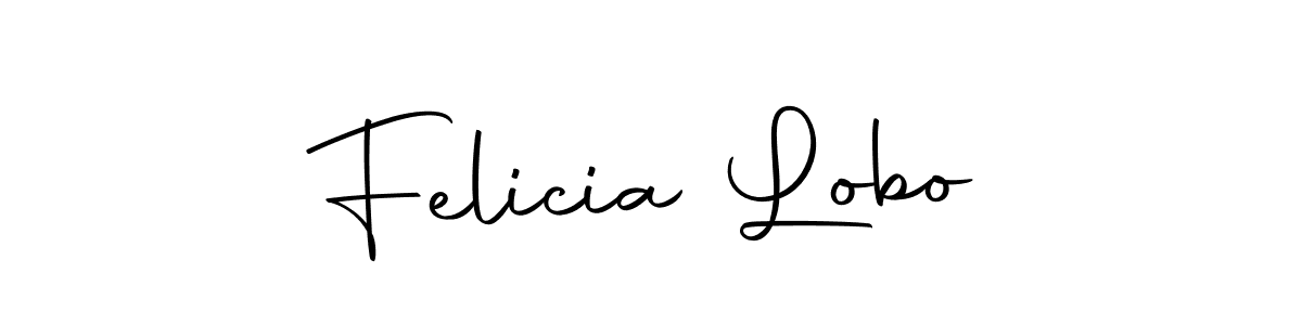 Design your own signature with our free online signature maker. With this signature software, you can create a handwritten (Autography-DOLnW) signature for name Felicia Lobo. Felicia Lobo signature style 10 images and pictures png