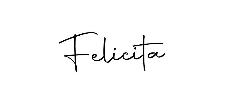 You should practise on your own different ways (Autography-DOLnW) to write your name (Felicita) in signature. don't let someone else do it for you. Felicita signature style 10 images and pictures png