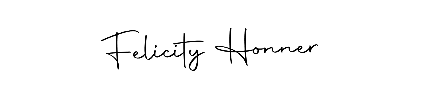 Felicity Honner stylish signature style. Best Handwritten Sign (Autography-DOLnW) for my name. Handwritten Signature Collection Ideas for my name Felicity Honner. Felicity Honner signature style 10 images and pictures png