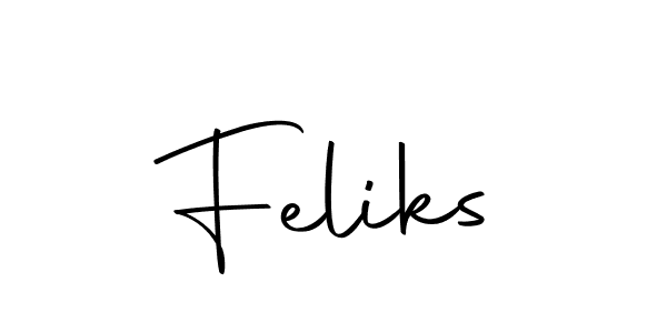 Also we have Feliks name is the best signature style. Create professional handwritten signature collection using Autography-DOLnW autograph style. Feliks signature style 10 images and pictures png