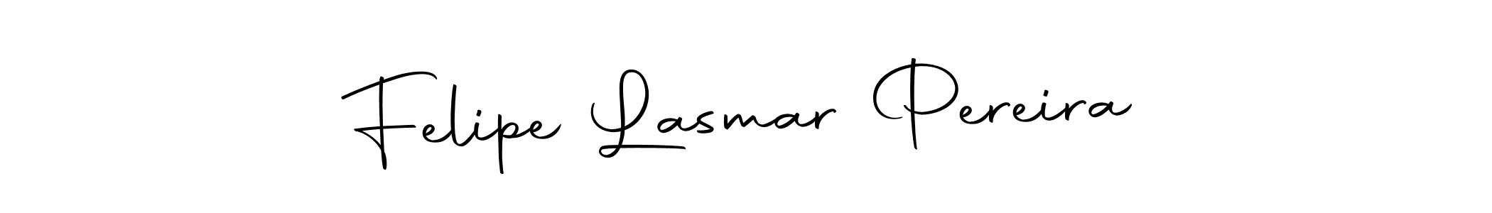 Make a short Felipe Lasmar Pereira signature style. Manage your documents anywhere anytime using Autography-DOLnW. Create and add eSignatures, submit forms, share and send files easily. Felipe Lasmar Pereira signature style 10 images and pictures png