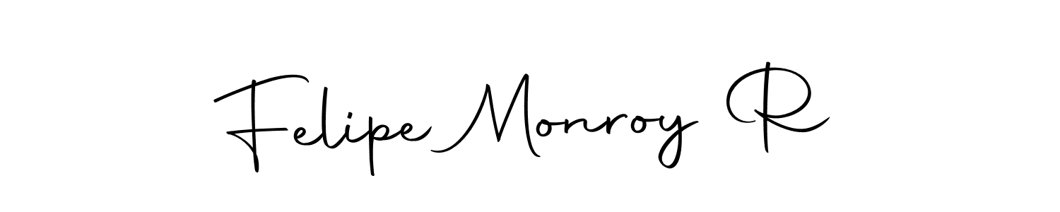 Make a beautiful signature design for name Felipe Monroy R. Use this online signature maker to create a handwritten signature for free. Felipe Monroy R signature style 10 images and pictures png