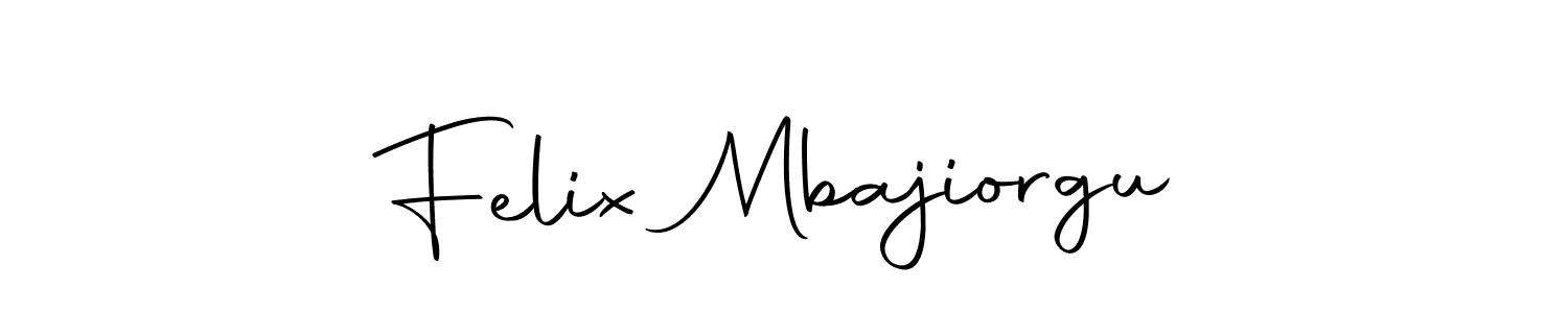 Felix Mbajiorgu stylish signature style. Best Handwritten Sign (Autography-DOLnW) for my name. Handwritten Signature Collection Ideas for my name Felix Mbajiorgu. Felix Mbajiorgu signature style 10 images and pictures png