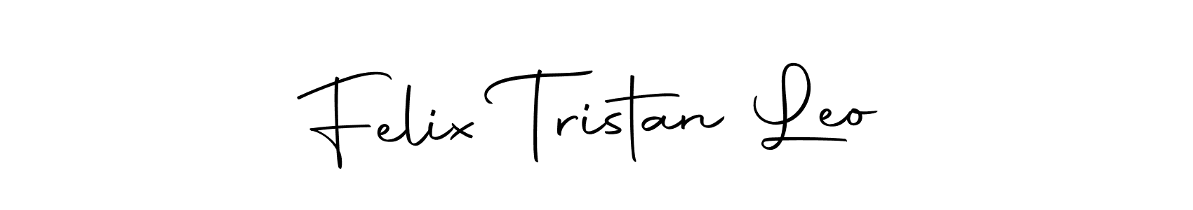 Also we have Felix Tristan Leo name is the best signature style. Create professional handwritten signature collection using Autography-DOLnW autograph style. Felix Tristan Leo signature style 10 images and pictures png