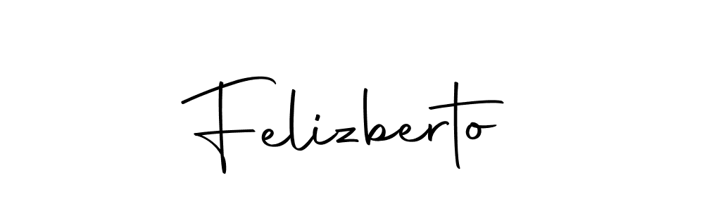 Use a signature maker to create a handwritten signature online. With this signature software, you can design (Autography-DOLnW) your own signature for name Felizberto. Felizberto signature style 10 images and pictures png