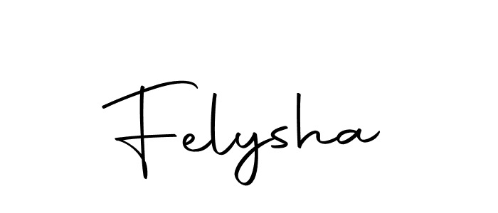 Make a beautiful signature design for name Felysha. With this signature (Autography-DOLnW) style, you can create a handwritten signature for free. Felysha signature style 10 images and pictures png